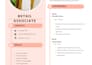 design and write your CV, ideal for stores and retail